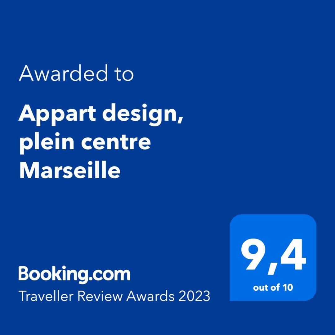 Appart Design, Plein Centre Marseille Eksteriør bilde